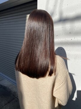 ロイジー(roijir) 表参道roijir×切りっぱなしロング☆ブラウンベージュカラー