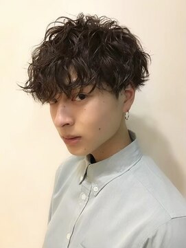 バイフィフス 原宿/表参道(by fifth) 波巻きツイストスパイラルパーマツーブロック刈り上げ