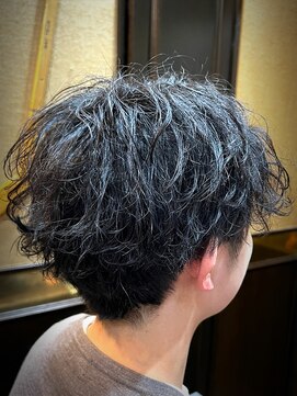ヒロギンザバーバーショップ 大宮店(HIRO GINZA BARBER SHOP) 波巻きスパイラル　大宮　埼玉　メンズパーマ