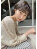 【顔まわりを可愛く♪】　前髪パーマ+カット　　￥10,830→￥8,400
