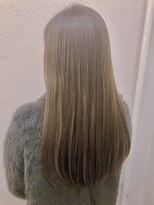 吉祥寺 はるへ&nbsp;アッシュベージュ×髪質改善縮毛矯正