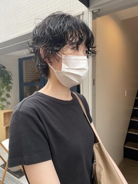 ポーズ(PAUSE) 大阪　梅田　ニュアンスショートパーマ