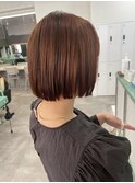 ブリーチなしオレンジベージュ
