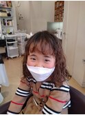 キッズスパイラルパーマ