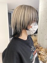 アンブレラカラー.ミディアムウルフ(ホワイトデザインカラー)