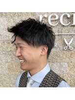 レシピ(recipe) メンズショート