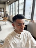 大人七三スキンフェード