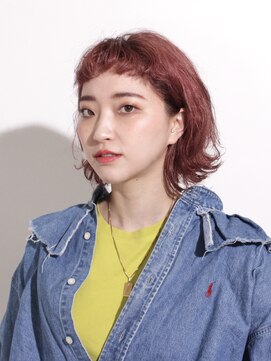 ピークアブー アヴェダ 池袋東武(PEEK-A-BOO AVEDA) くせ毛を生かしたボブ