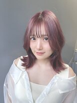 フィーカ(fiica) くびれミディ　シースルー小顔カット