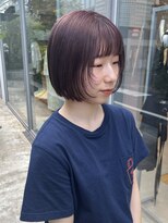 ローネス(LONESS)&nbsp;流行りのレイヤーカット◎ピンクブラウン◎