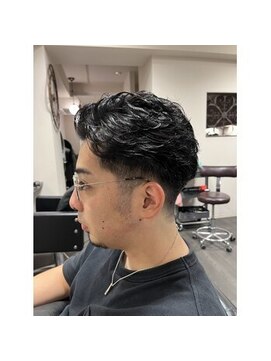 ヘアーアンドメイクアップ ケー インターナショナル 神楽坂(Ke' International) 刈り上げ　メンズパーマ　刈り上げパーマ　ショートパーマ