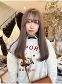 ワンブリーチで作るまろやかなくすみブラウン