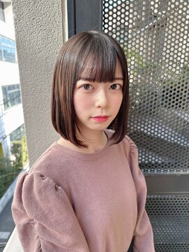 サロンドミルク 原宿(salon de MiLK) 【salon de MiLK 原宿】ツヤボブ×シルクトリートメント