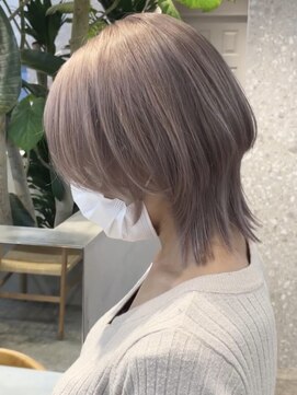 サンクプロジェクト(cinq PROJECT) ダブルカラーインナーカラーミルクティーベージュローライト韓国