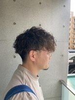 メンズサロン ウエストサイドカットクラブ(Men's West Side Cut Club)&nbsp;2ブロック×波巻きパーマ