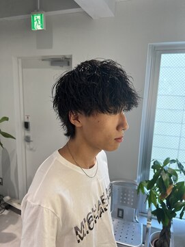 パーク バイ クリーム 大宮(PARK by CREAM) 【メンズ】緩めツイストスパイラルパーマ