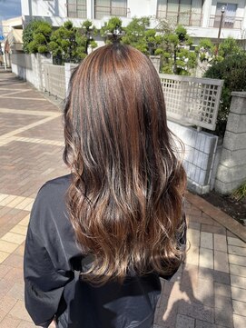 ボアップ 新居浜店(boappu) #バレイヤージュ#外国人風#大人