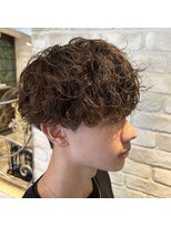 シャル 八王子(shalu)&nbsp;マッシュ＋波スパイラルパーマ