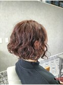 スタイリング◎ボブパーマ♪
