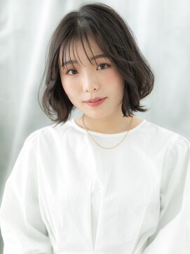 ドクターズ サロン ラブ(Dr's Salon LAB) くせ毛風エアリー黒髪大人ナチュラルミディk古河20代30代40代