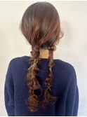 こだわりアレンジ崩れない大人ツイン