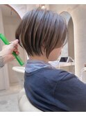 切りっぱなしボブ美髪ピンクブラウン【工藤昴】