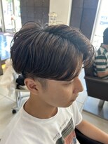 フォルテ 草薙店 ニュアンスパーマ センターパート