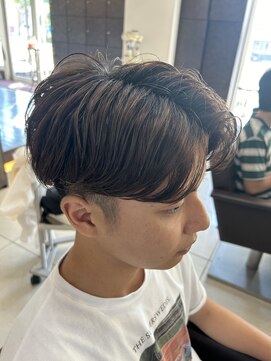 フォルテ 草薙店 ニュアンスパーマ センターパート