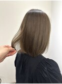 池袋 イルミナカラー 髪質改善 縮毛矯正 切りっぱなし ボブ ♪