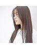 【絹のような質感】髪質改善シルキーストレート（カット無）￥18,000