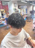 メンズ 波打ちツイスパ ツイストスパイラル