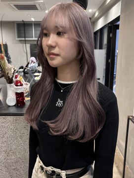 コージーベルベット(Cosy Velvet) ホワイトラベンダーピンク