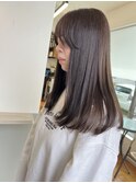 フェミニンロング/韓国風巻き/トリートメントストレート