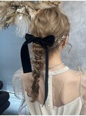 ヘアアレンジ/ヘアセット/お呼ばれヘア