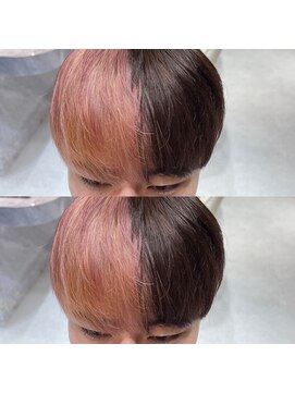 髪屋 紬 メンズ/メンズパーマ/メンズカット/ダブルカラー