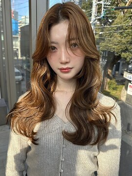 ダブル(W) 韓国風くびれレイヤースタイル