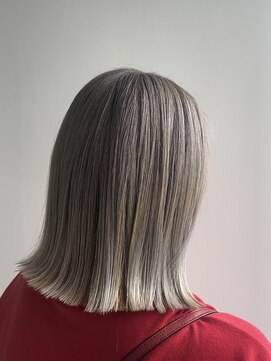 ユッカ 高槻茨木店(YUCCA) 【 YUCCA 】大人可愛い20代30代40代ブリーチ/ホワイトグレージュ