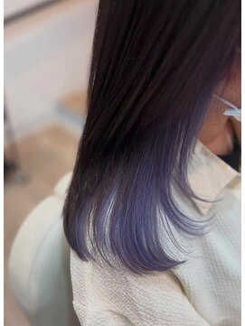 ヘアアトリエ ナイン(hair atelier nine) イメチェン/ラベンダーミルクティー/刈り上げマッシュ/福島市