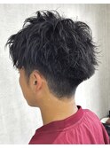 刈り上げショート/王道アップバング