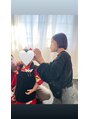 アンリルヘア(enrire hair.) ヘアメイク の仕事もしています。