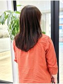 「evri」ロングレイヤー　レイヤーカット　毛先カール