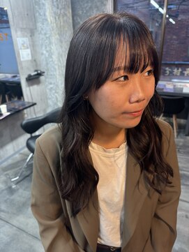 コワファーストナガサキシャンプーボーイ(COIFF1RST NAGASAKI SHAMPOO BOY) 長崎 韓国/レイヤーカット/顔周り