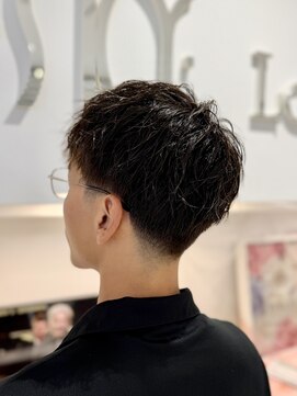 スカイシープレイス 錦糸町 テーパーフェード×オン眉ソフトマッシュ