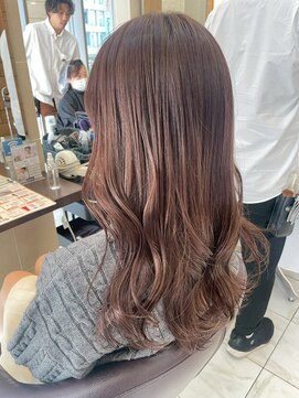 ルページ 千葉(lpage) 髪質改善/顔周りレイヤーカット/グレージュ[千葉/千葉駅]