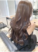 ラベンダーベージュ　ベージュ　ラベンダー　ブラウン　透明感