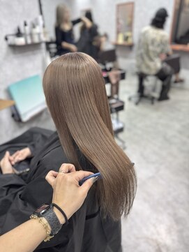 シールドヘアー 沖縄 新都心(C'LD Hair) ミルクティーベージュ＊