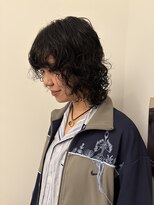 ニーム 栄(nimes)&nbsp;kaon  レイヤーパーマ　顔まわりレイヤー