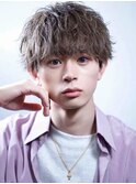 ●フェザーパーマ／スパイキーショート［メンズ／渋谷］