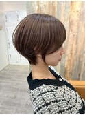 20代/30代/40代/50代／丸みショート/ショートボブ