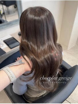 ネリネ 北千住駅東口学園通り前(Nerine) ショコラグレージュ／グレージュ／透明感カラー